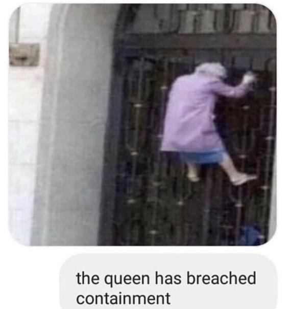 The queen - meme