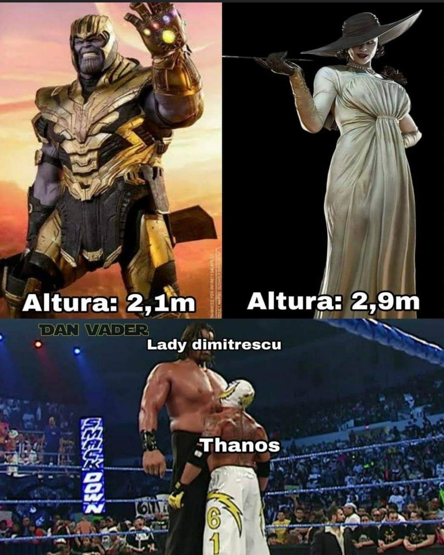 Thanos chiquito - meme