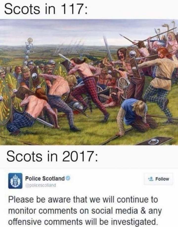 No need to ever go to Scotland - meme