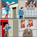 Superman il vote pas mélenchon je crois