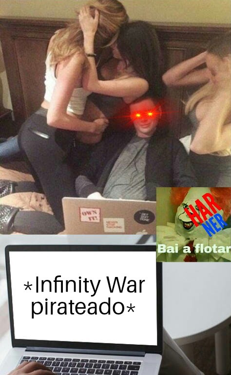 Infinity War pirateado - meme