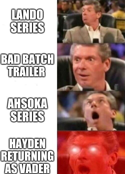 Best part is Hayden (Prequel wars) - meme
