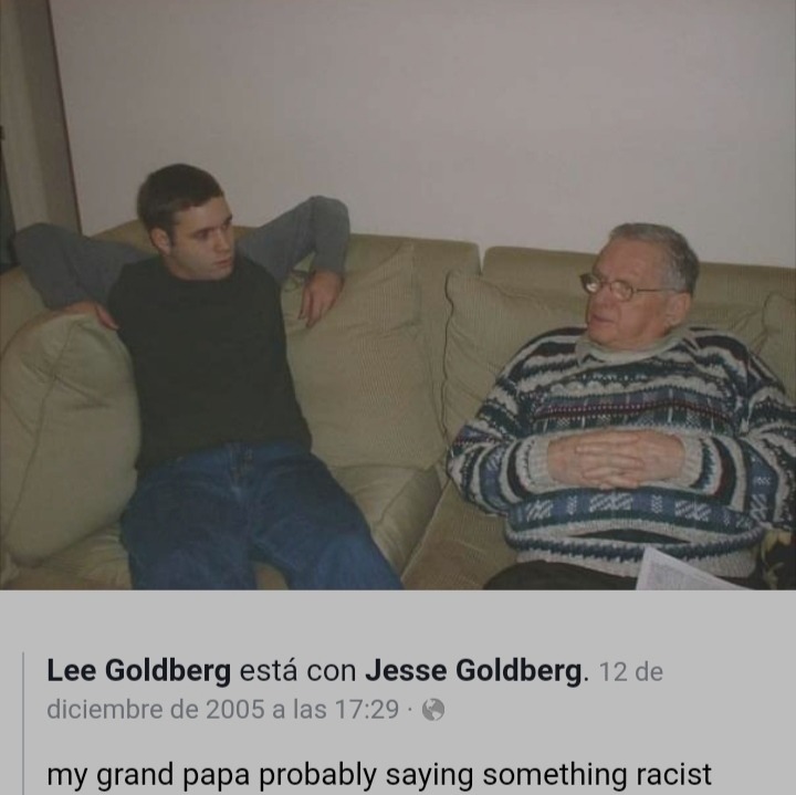Racist grandpa - meme