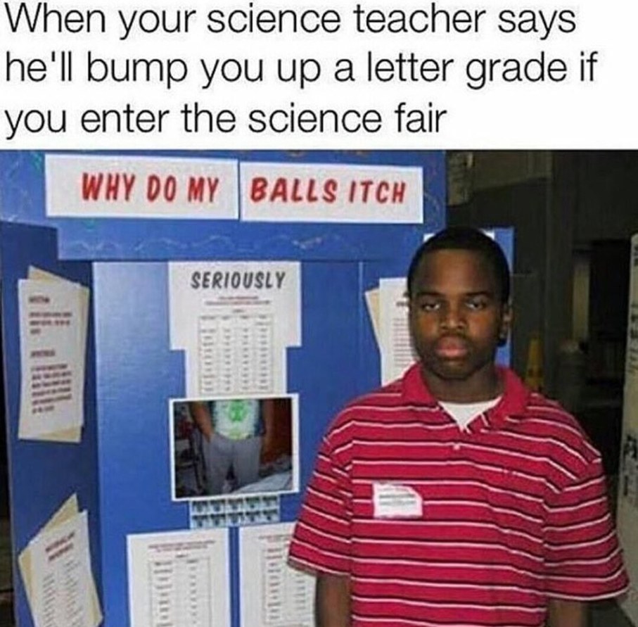 A real scientist - meme