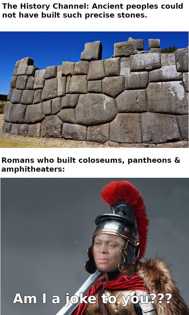 Romans an the history channel - meme