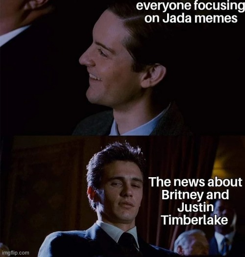 Britney Spears and Justin Timberlake meme