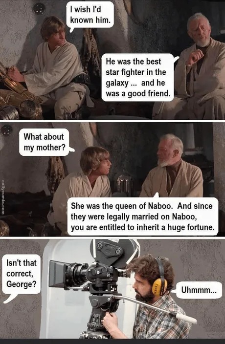 Star Wars facts - meme
