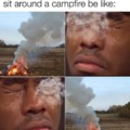 Campfire meme