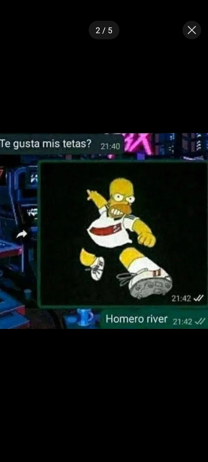 Homero river - meme