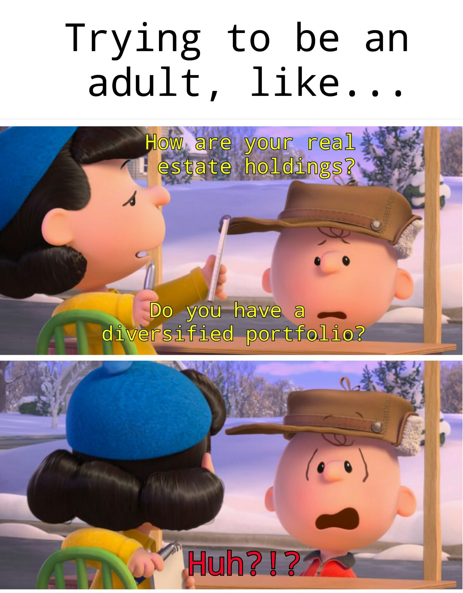 The Peanuts Movie is beautiful and hilarious - meme
