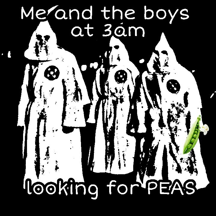 Peas>Beans - meme