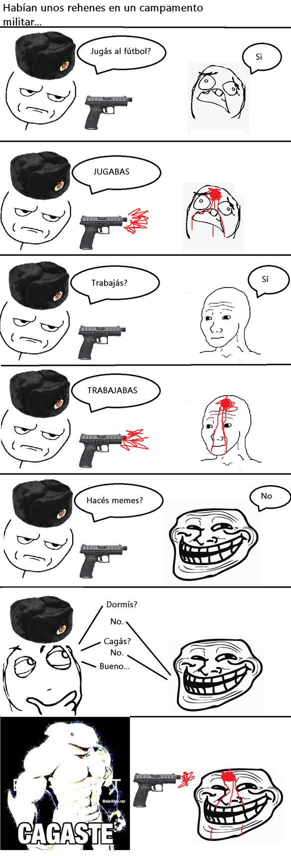 Militares rusos - meme