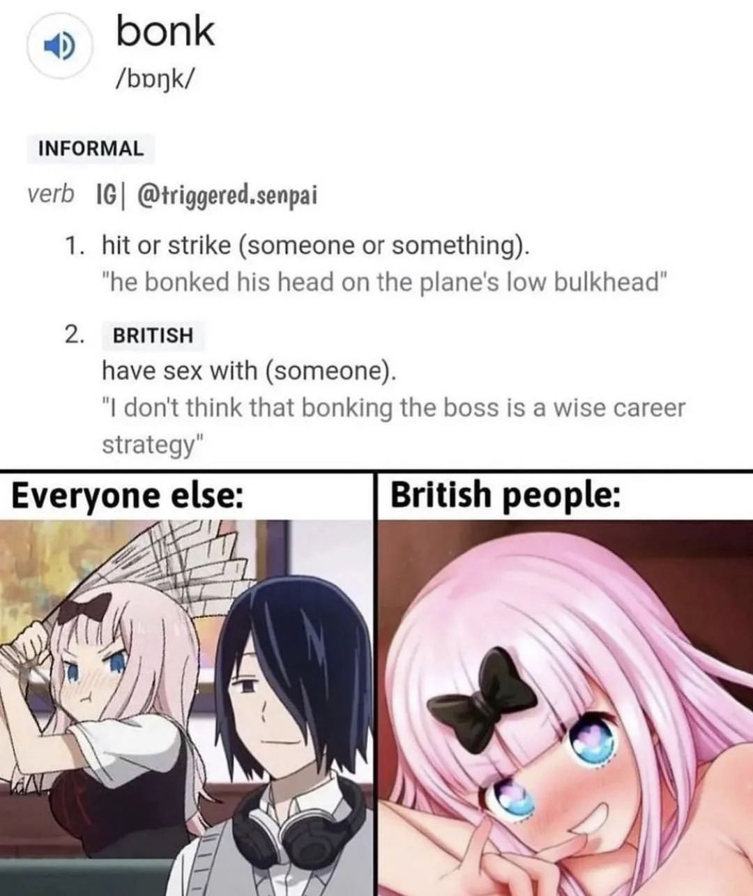 wtf British? - meme