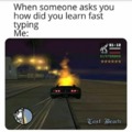 Fast typing