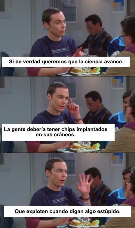 Ese Sheldon :v - meme