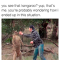 Grab the kangaroo penis