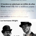Contexto: Los hermanos Wright construyeron el primer avion después de la publicación de The New York Times