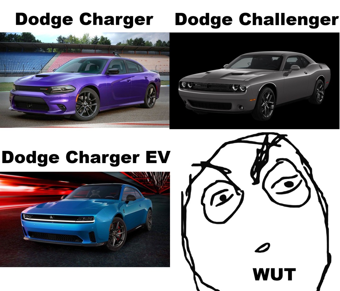 Dodge doesn't even know their own products - meme