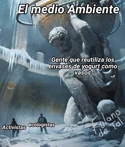 Y no olvidemos los que guardamos las bolsas de plástico para tirarla basura - meme