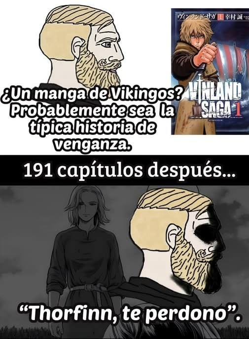 Manga de vikingos: 191 caps después y aún hay perdón - meme