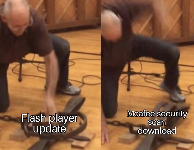 Rip flash player - meme