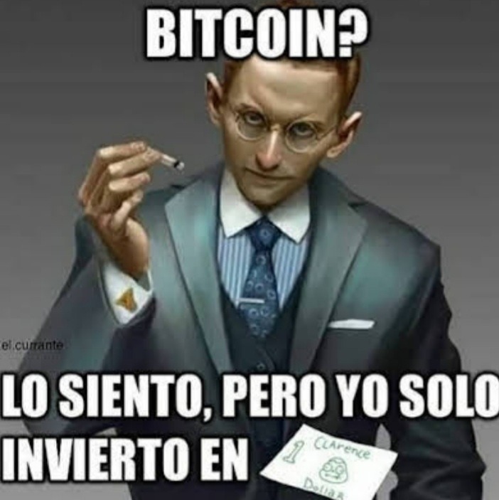 Bitcoinzzz ClarencedolaresGOD - meme
