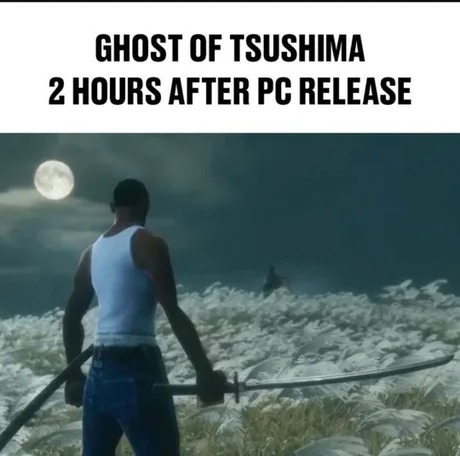 Ghost of Tsushima meme