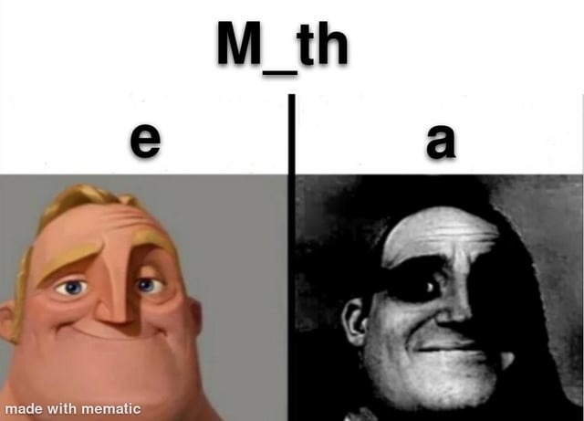 Math for meth - meme