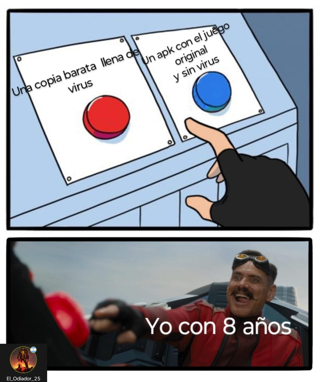 Cuando la alerta de seguridad finalmente sirve - meme