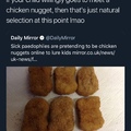 order nuggets and get a pedophile on the side