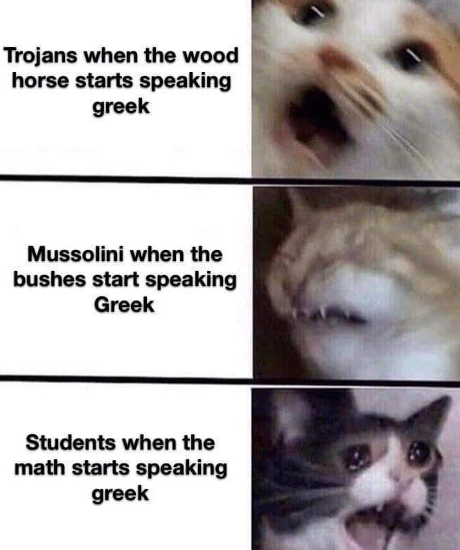 Damn Greeks - meme