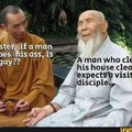 Confucius say, butt wipe is visitation rights