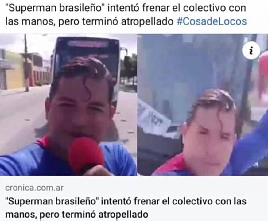 Superman brazileiro - meme