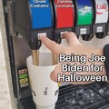 Being Joe Biden for Halloween 2023