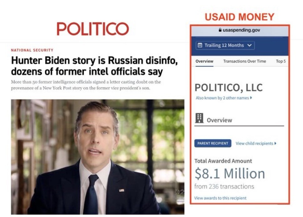 Politico go bye bye - meme