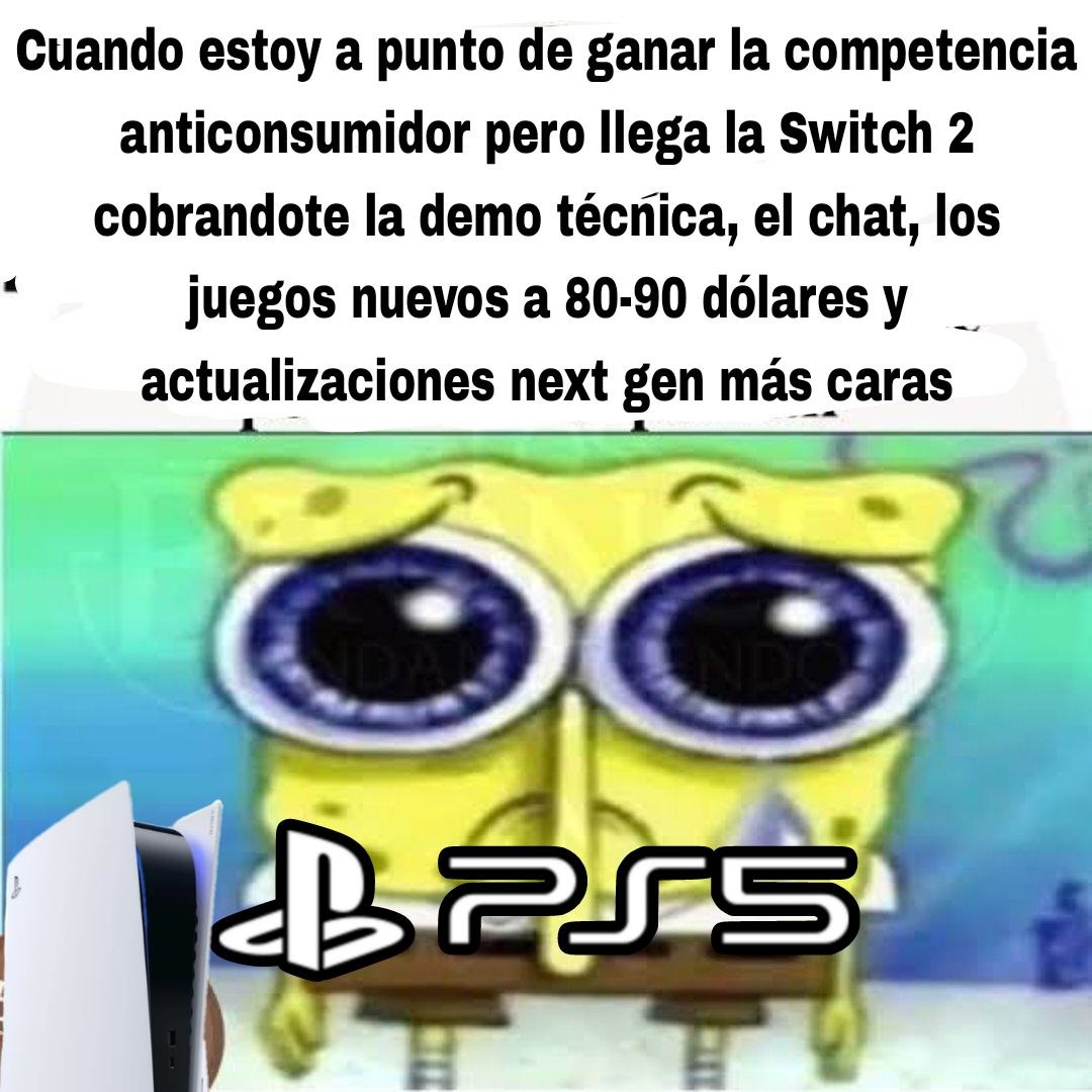 Si se pasó de verga nintendo - meme
