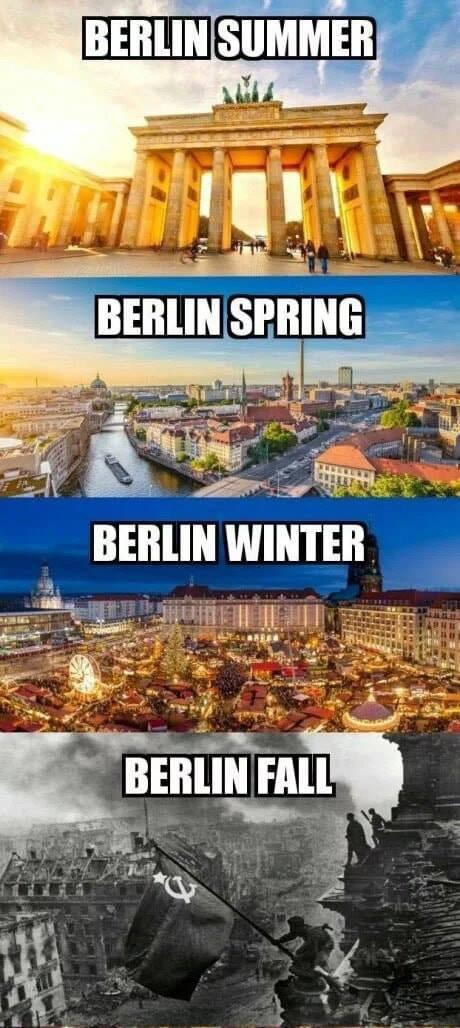 Seasons in Berlin - meme