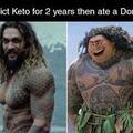 Keto diets before and after