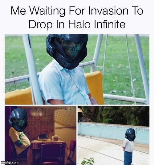 Waiting for Halo Infinite - meme