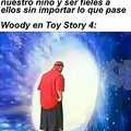 Toy Story 4 no es mala, pero literal Woody traiciona toda su ideología de la 3 y le da la razón a Lotso