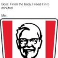 How the KFC logo was created