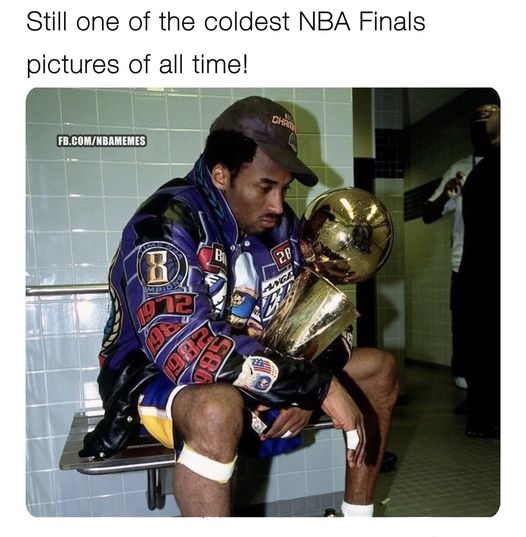 One of the best NBA Finals pictures - meme