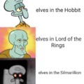 elves in the Silmarillion