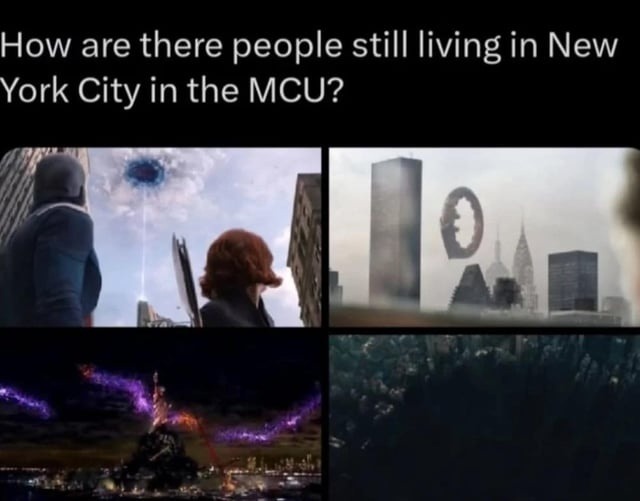 MCU New York has trauma-resistant rent prices - meme