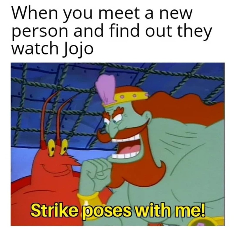You can find Jojo everywhere - meme