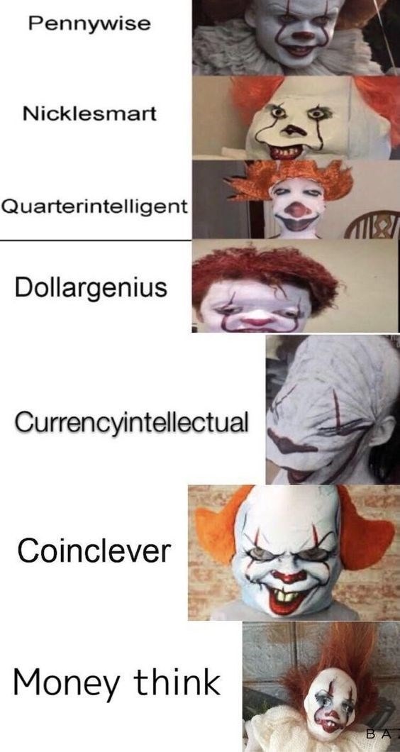 Pennywise clown meme