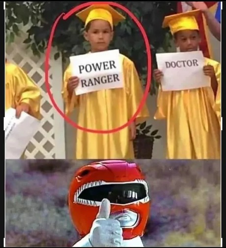 Power ranger - meme