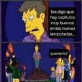Meme de los nuevos capítulos de los Simpsons