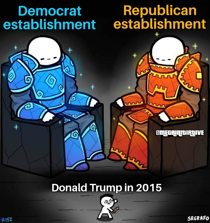 Trump or Communism.  Take your pick. - meme