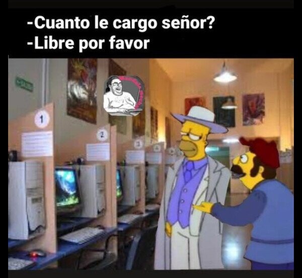 El dios del ciber - meme